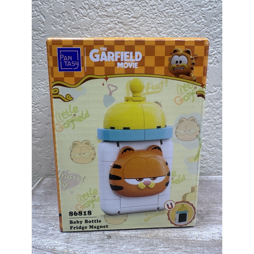 $13 🌙 Pantasy The Garfield Movie Baby Bottle 86818 Building Block Set MAGNET